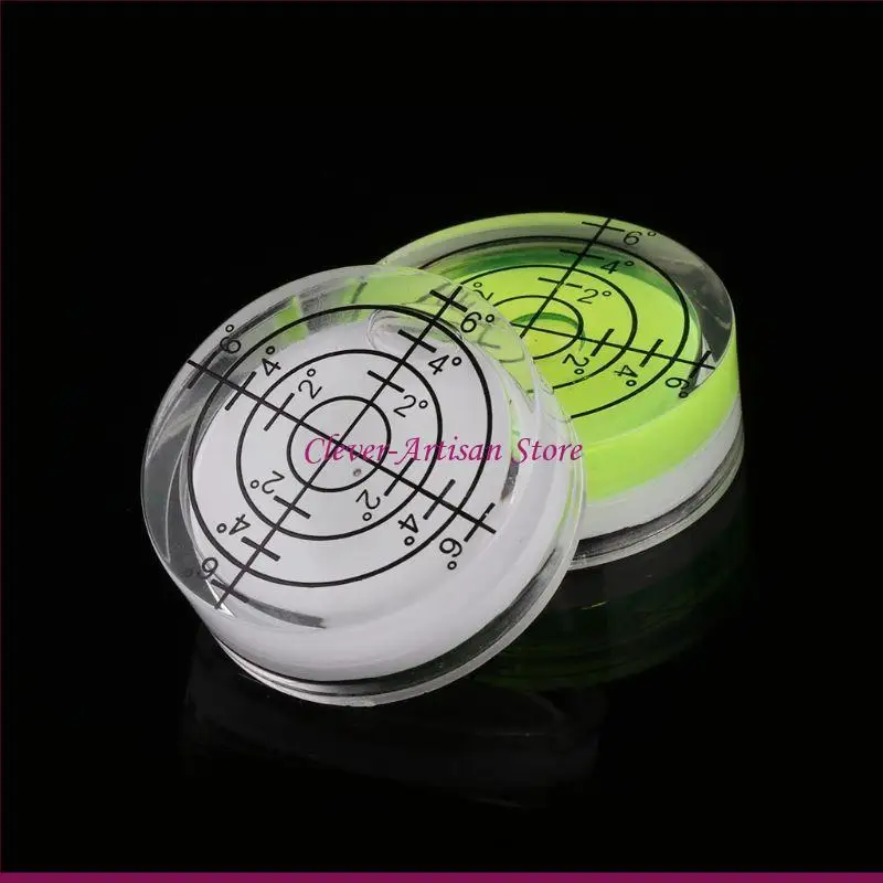 E06B Circular Bubble Level Degree Decrete Marted Surface Round Supress Seamer