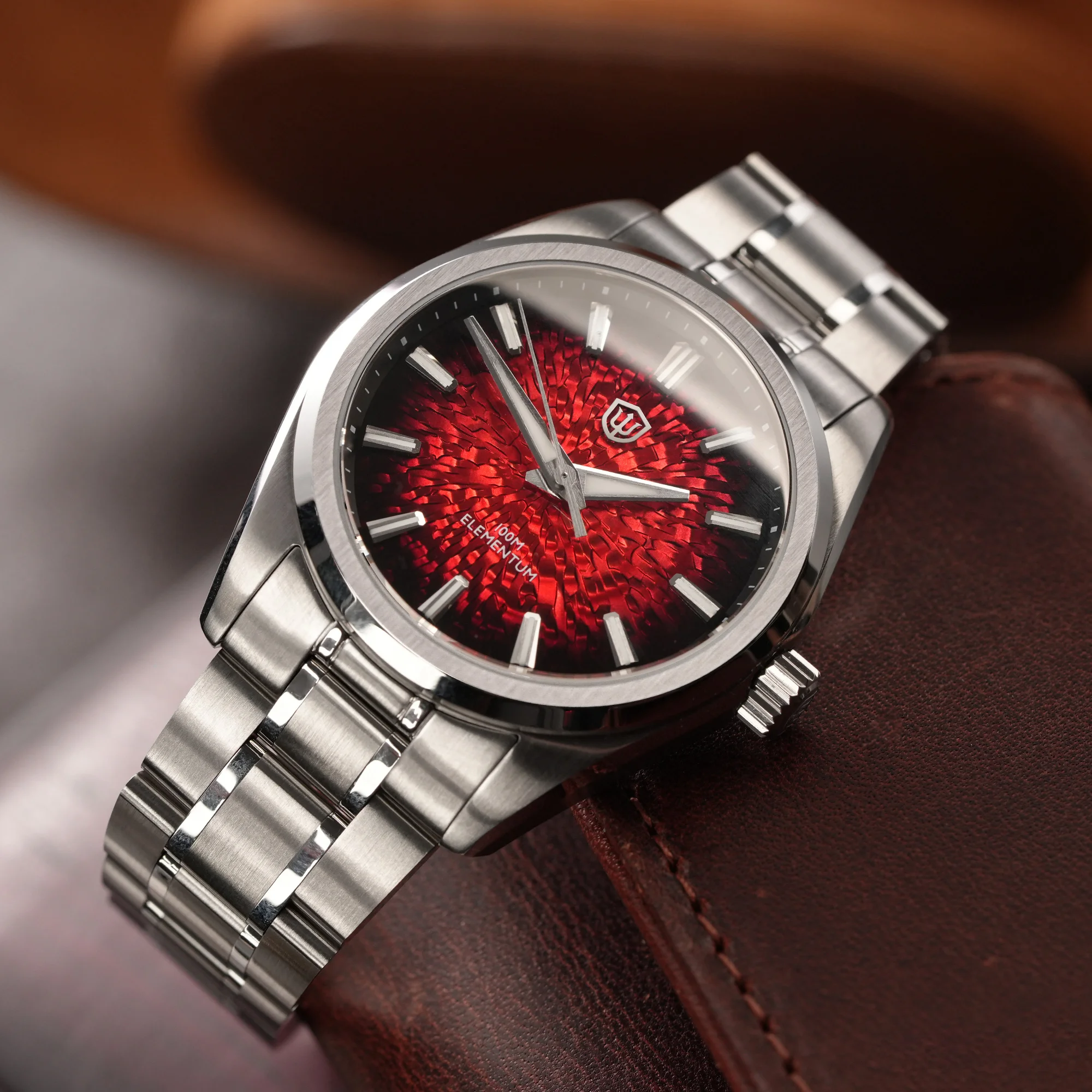 Watchdives WD0003C Lapislazuli Luxus-Quarzuhren VH31 Saphirglas leuchtend 100 m wasserdicht 39 mm hochwertige Uhren