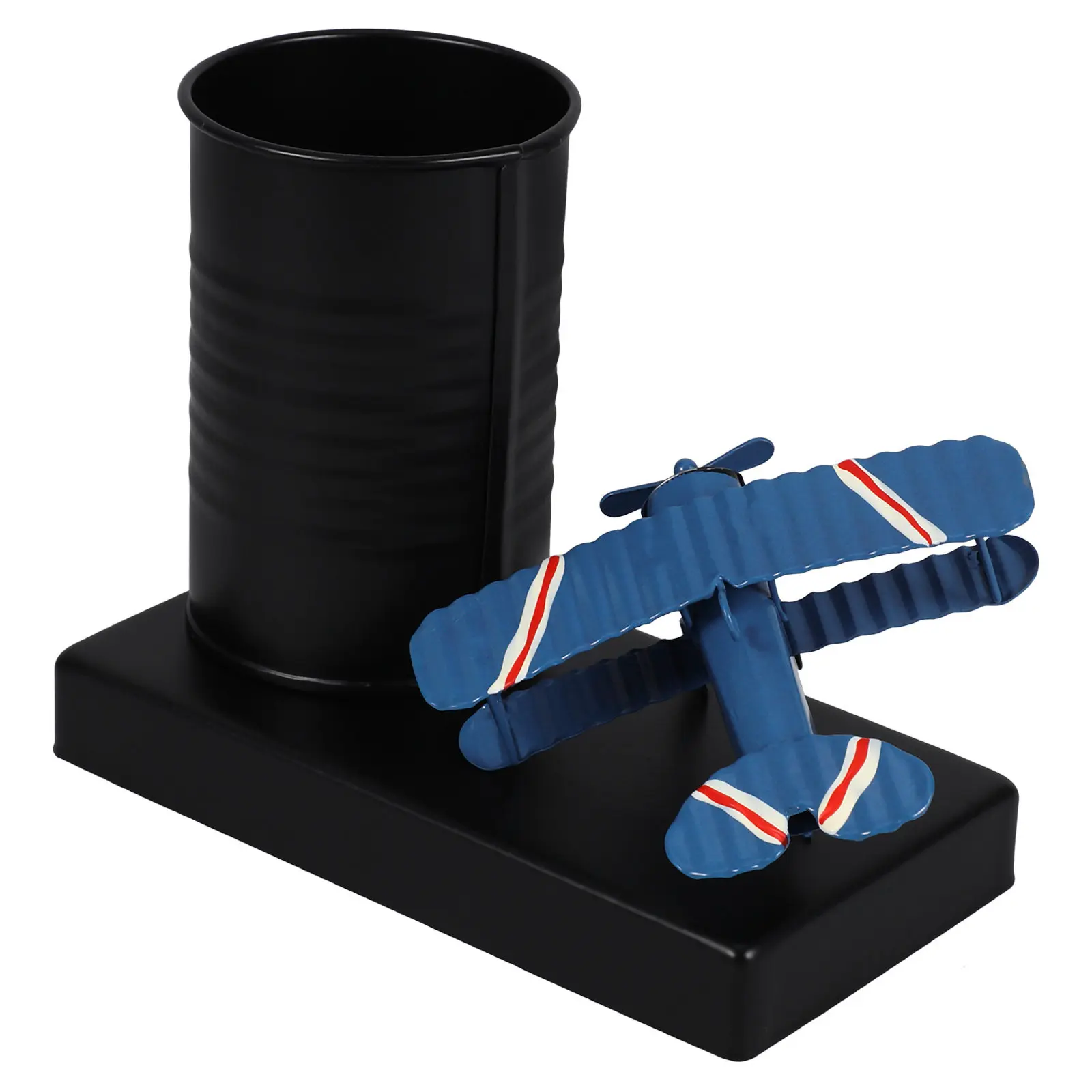 Iron Pen Holder Desk Organizer Simple Fashionable Pencil Cup for Office Home School Decorative Stationery Container Multi