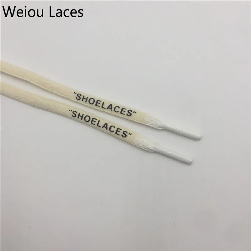 Weiou Lace Epoxy Tips Sneaker Accessory Foot Wearing Polyester Flat Cord Oval String 6MM Sporting Basketball Replacemence Rope