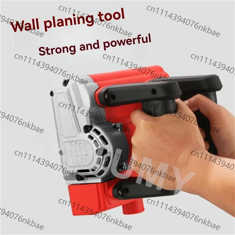 Dust‑Free Portable Electric Wall Planer, No‑Dead‑Angle Concrete Rough Wall Scraper Power Tool for Old Wall Renovation