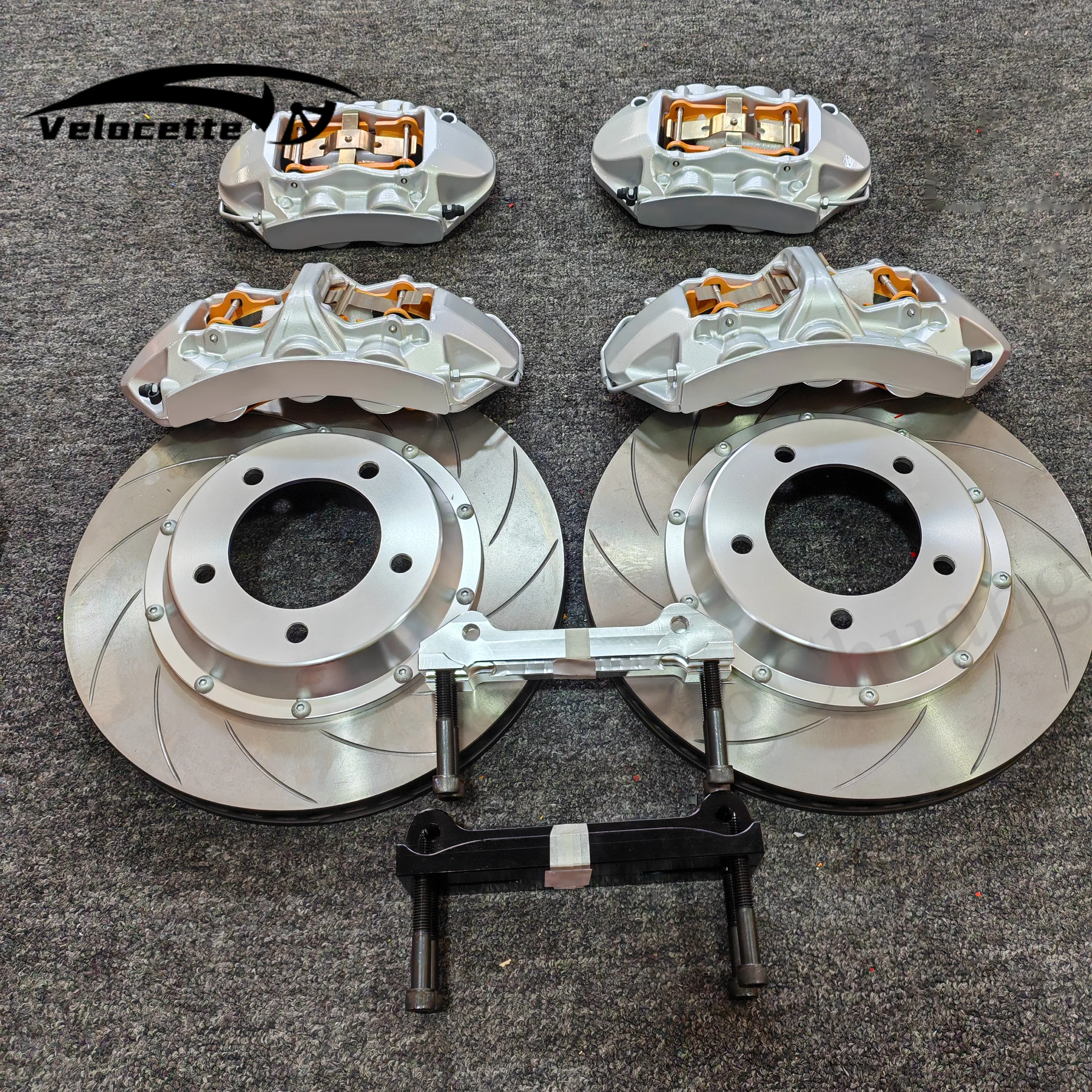 New style Upgrade Refit GT6 Brake Caliper Front Wheel 355-405mm Brake Caliper Big Brake Kit for Golf MK7 R for Honda CRV for Cor