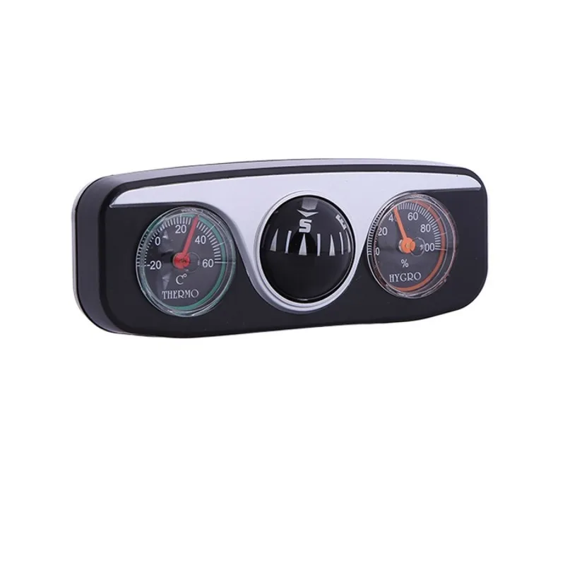 

LC-3 car mounted multifunctional compass thermometer hygrometer 28mm guide ball