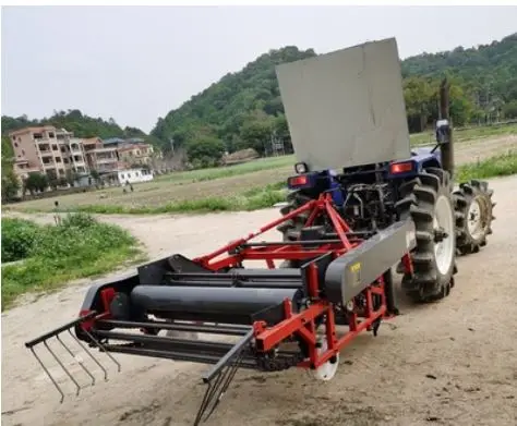 hot sale peanut small groundnut combine harvesting harvester digger machine price for agriculture peanuts tractor chian sale