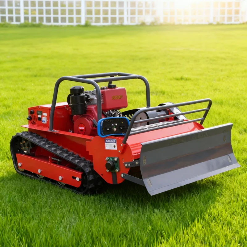 Customized CE EPA Agricultural Smart RC Zero-Turn Mini Robot Flail Lawn Mower