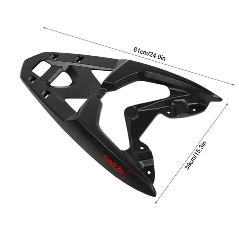 10 best sales motorcykel bakre pakethållare - №1