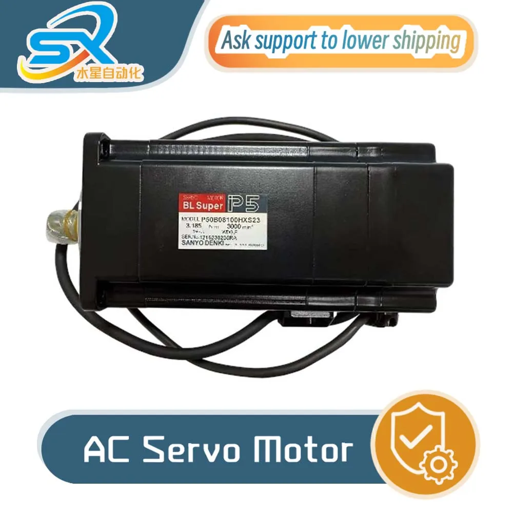 

Новый серводвигатель переменного тока Sanyo Denki в штучной упаковке P50B08100HXS23 1000 Вт с гарантией Быстрая доставка