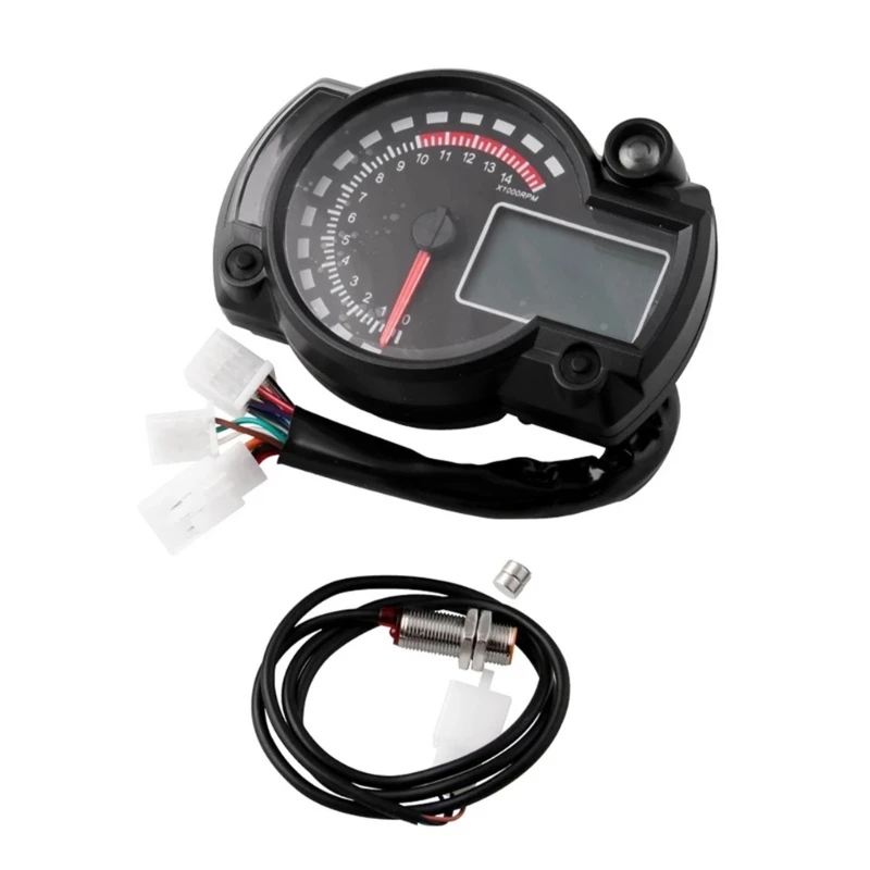 2025 New Long Lasting Weatherproof Motorcycle Instrument Cluster Digital Speedometer with Real Time Speed and Distance