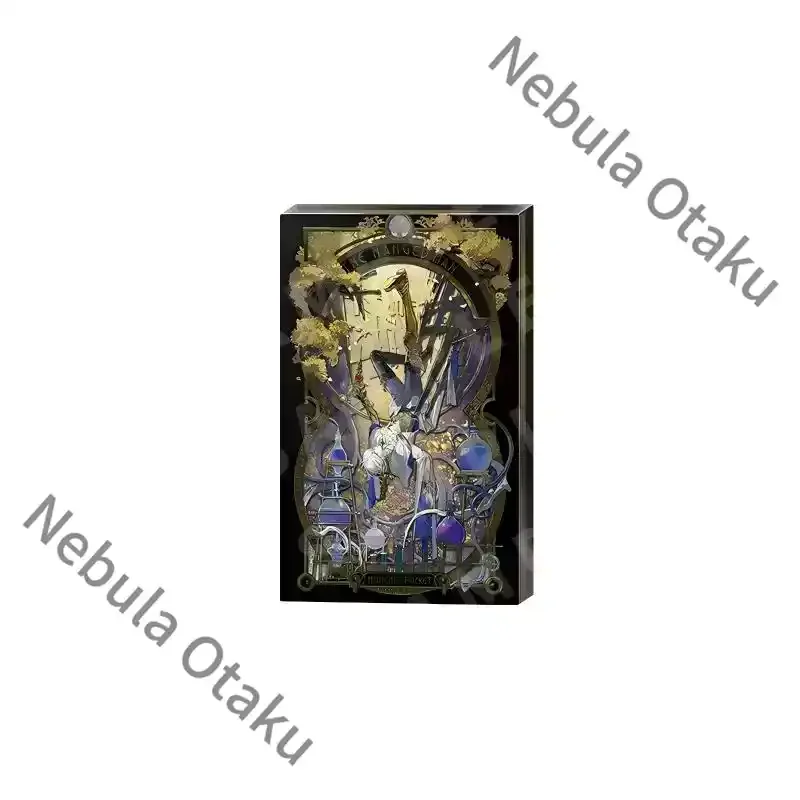 Reverse:1999 Medicine Pocket Mercuria Quicksand Acrylic Ornament Collectible Card Tinplate Badge Cosplay Official Gifts Anime