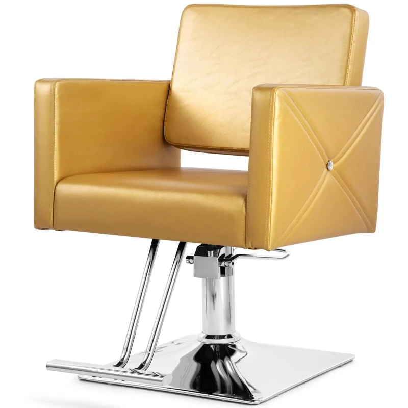 New lightweight adjustable hydraulic leather seat barber chair color ergonomic design salon spa equipment