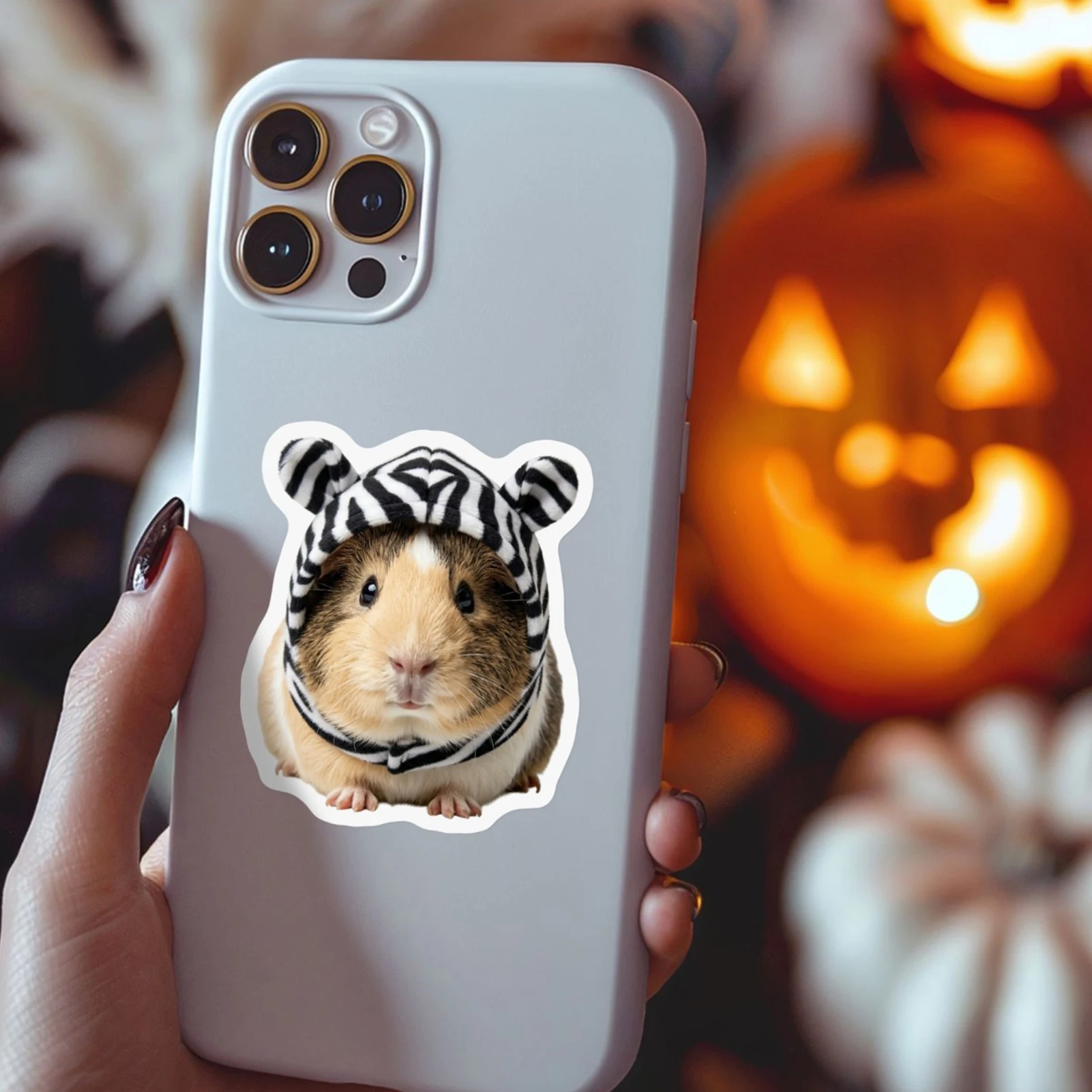 Guinea Pig Stickers Kawaii Cartoon Funny Kids Anime Cute Pet Animal DIY Sketch Gift for Phone Laptop Scrapbooking Waterproof