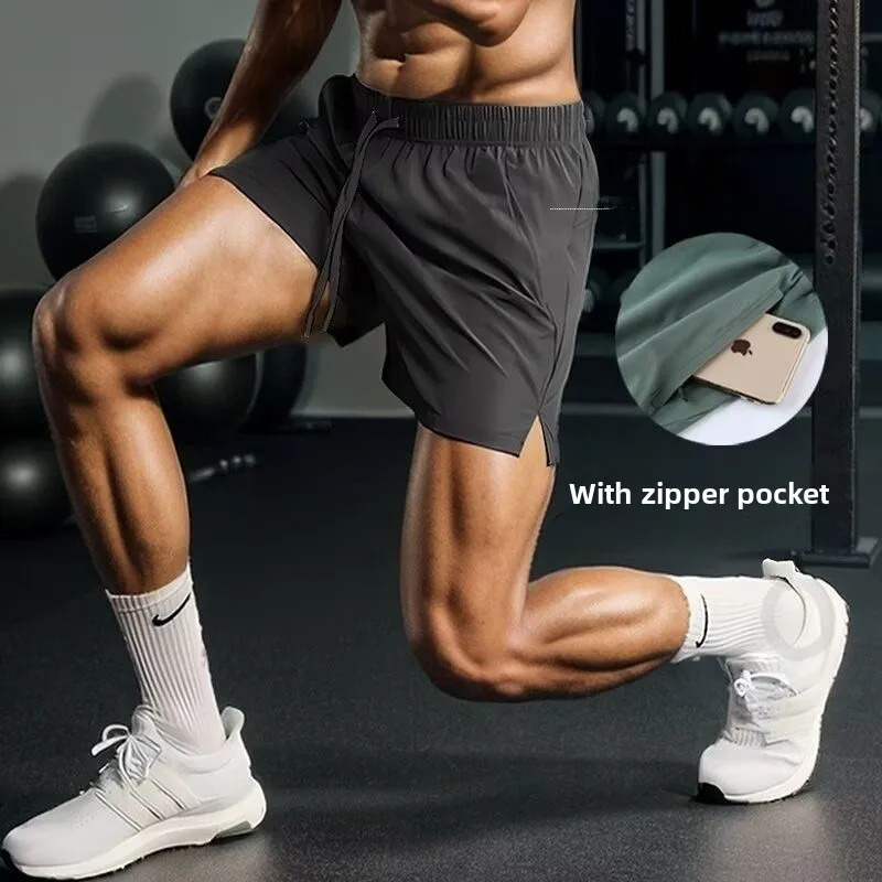 

Ice Silk Sports orts Men Women Profional Marathon Tra And Field Tee-quarter Length Qui Dry Running Training Fitnes...