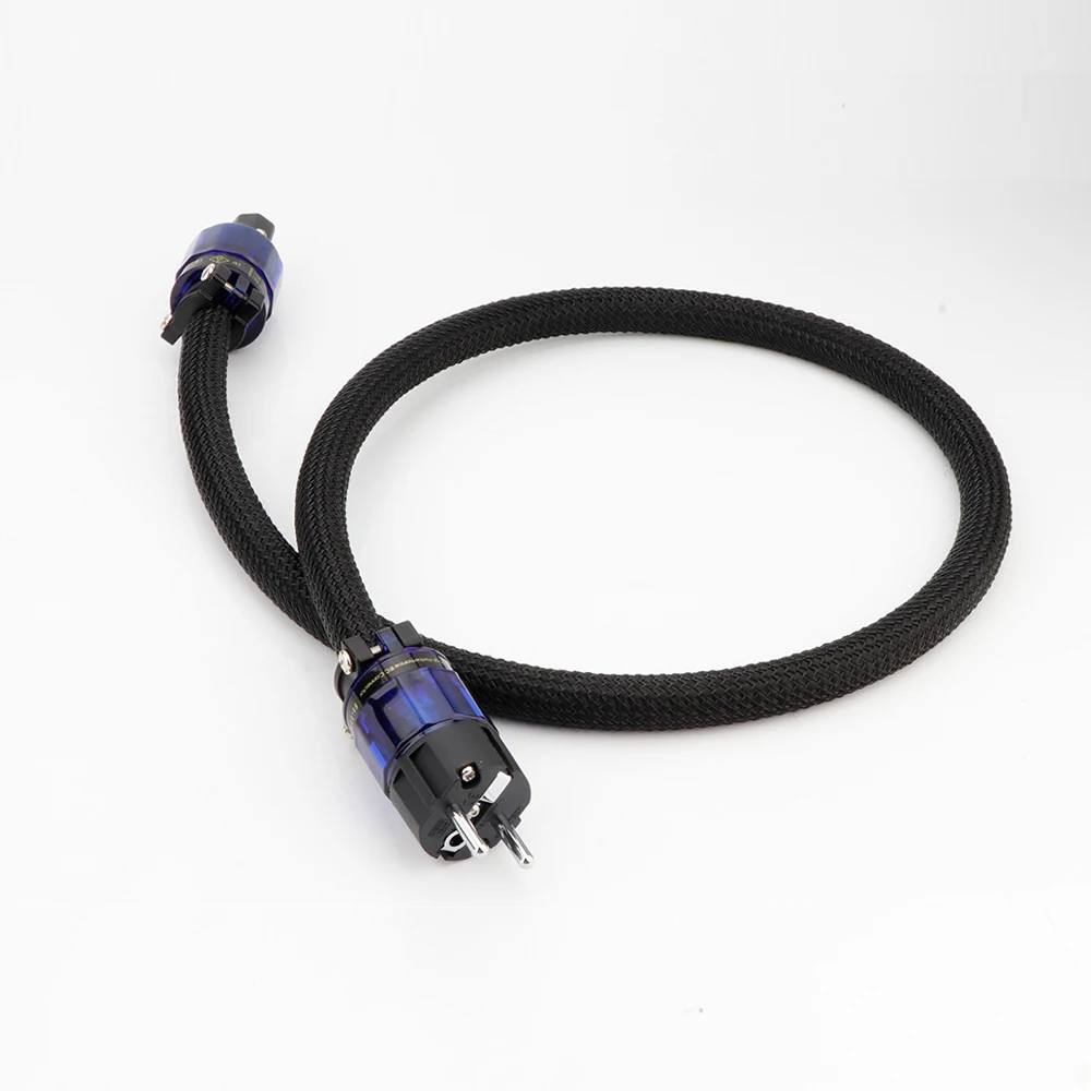 HIFI Furutech FI-e11-n1 (R) F1-11M-N1(R) Schuko power cable audio fever power cord gold-plated European standard Rhodium plug