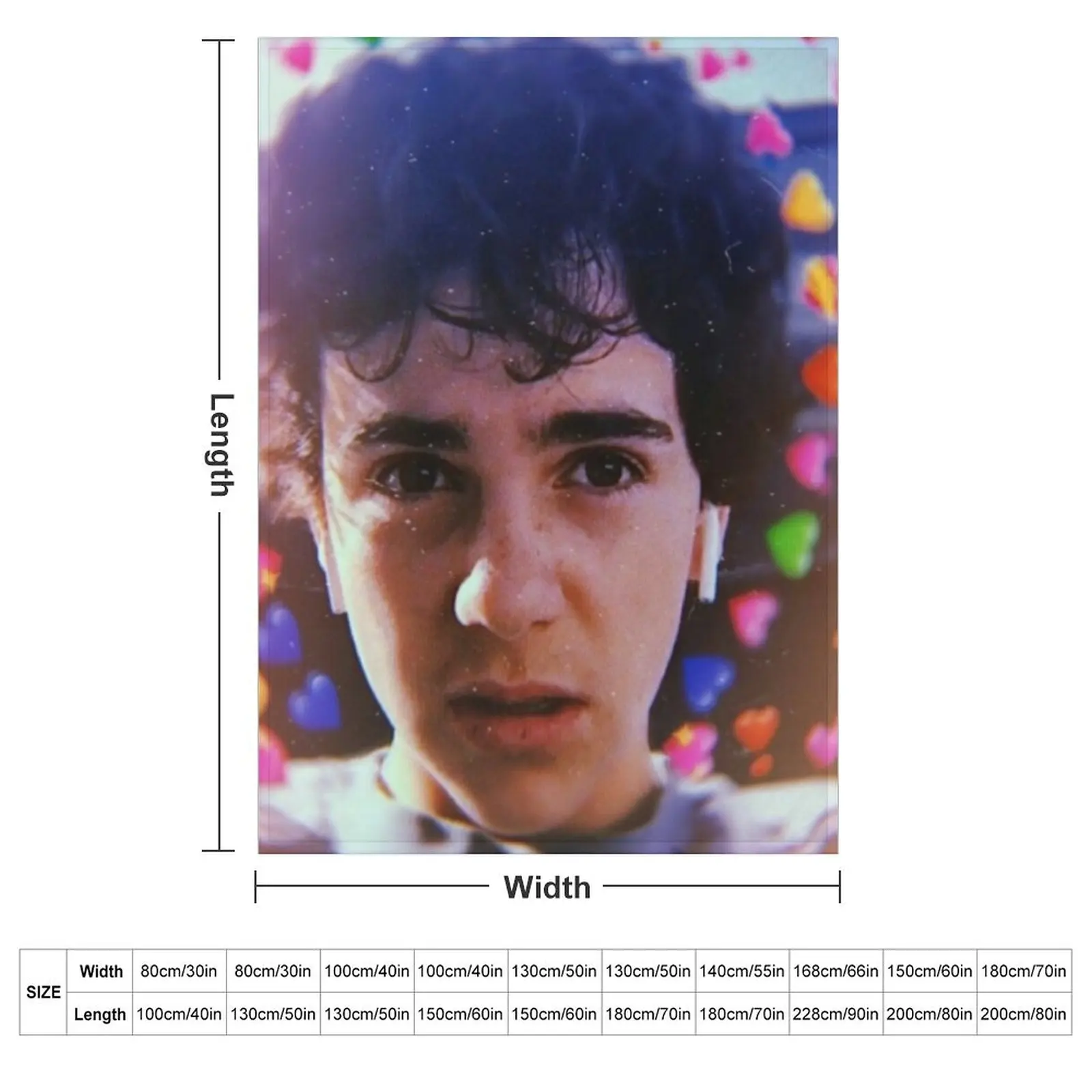 jack dylan grazer Throw Blanket couch cozy soft plush fuzzy picnic outdoor blanket