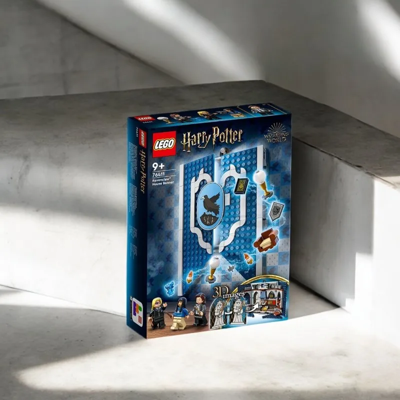 76411/76412  LEGO Harry Potter Ravenclaw College Flag Building Kit 76411, an exquisite gift set suitable for both boys and girls