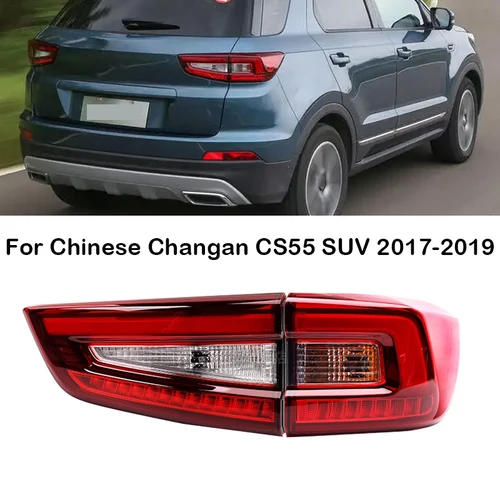 Luces traseras de marcha atrás para coche, lámpara de freno de señal de giro, izquierda y derecha, para chino Changan CS55 SUV 2017-2019