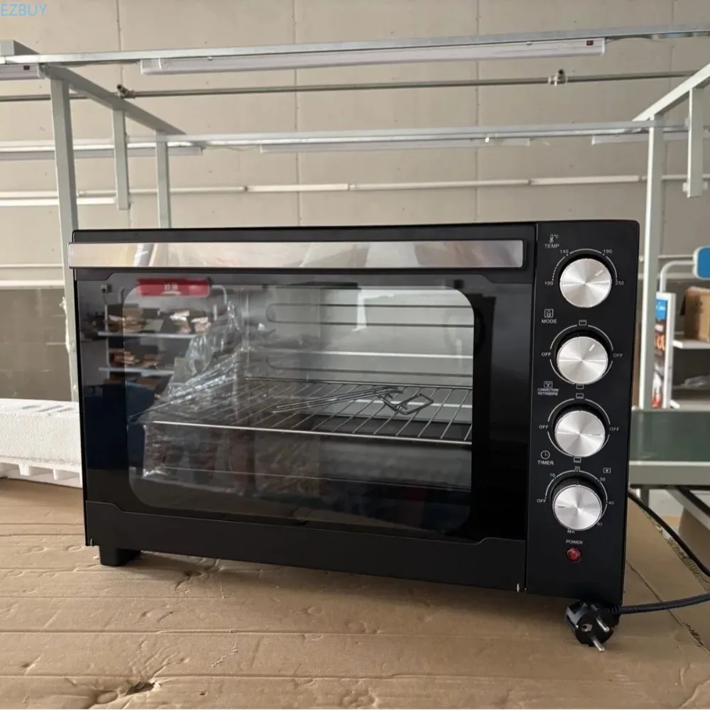 Large Capacity 48/60L Electric Oven for Home Baking Double Layer Multifunctional Household Oven for Export
