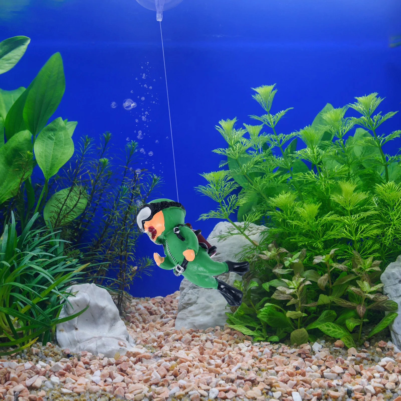 

Aquarium Ornaments Decoration Fish Tank Props Decorations Divers Floating Pvc Betta