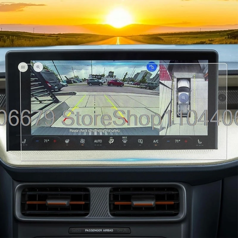For Ford Maverick 2023 -2026 13.2 inch Car infotainment radio GPS Navigation Tempered glass screen protector anti-scratch film