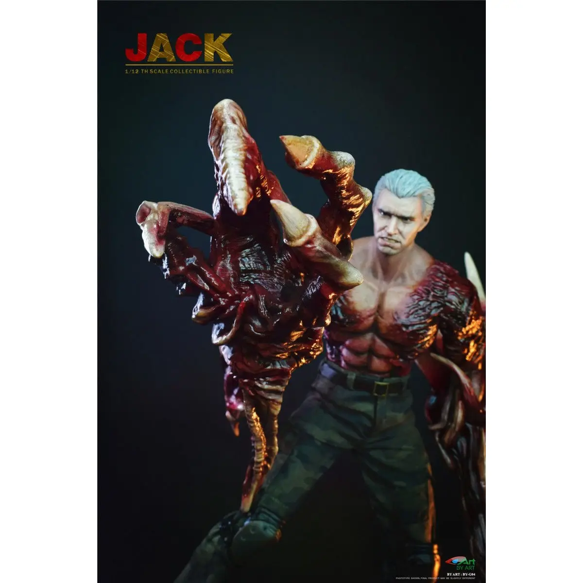 In Voorraad By-Art 1/12 By-G04 Jack Krauser Major Action Figure Beeldjes Modle Standbeeld Collectie Speelgoed Gift