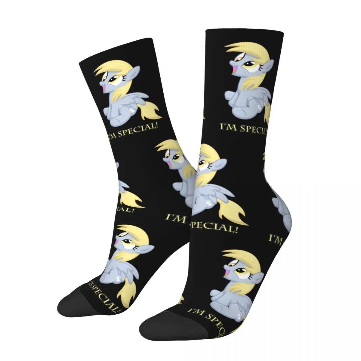 Fashion Women Men Derpy Hooves I'm Special Crew Socks Accessories Crew Socks Soft Best Gift Idea