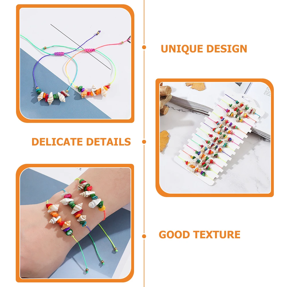 

Shell Bracelet Beach Jewelry for Women Ankle Anklet Teen Girls Shell Lover Minimalist Durable Comfortable Matching Clothes Party