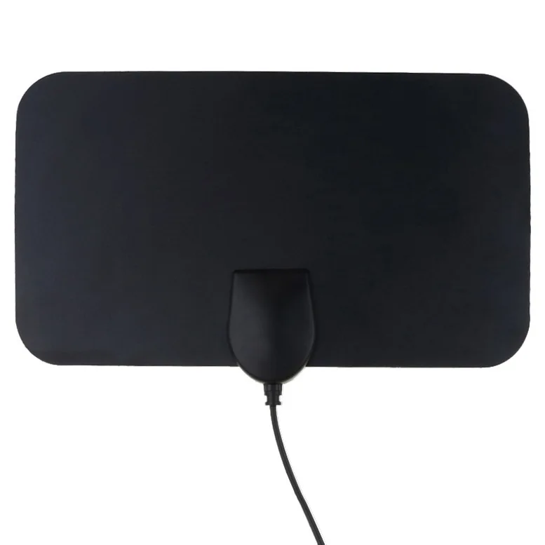 Antenne TV numérique à gain élevé, boîtier DTV HD, antenne intérieure active numérique, design plat pour voiture, montres de voyage, Smart TV, 4K, 25DB