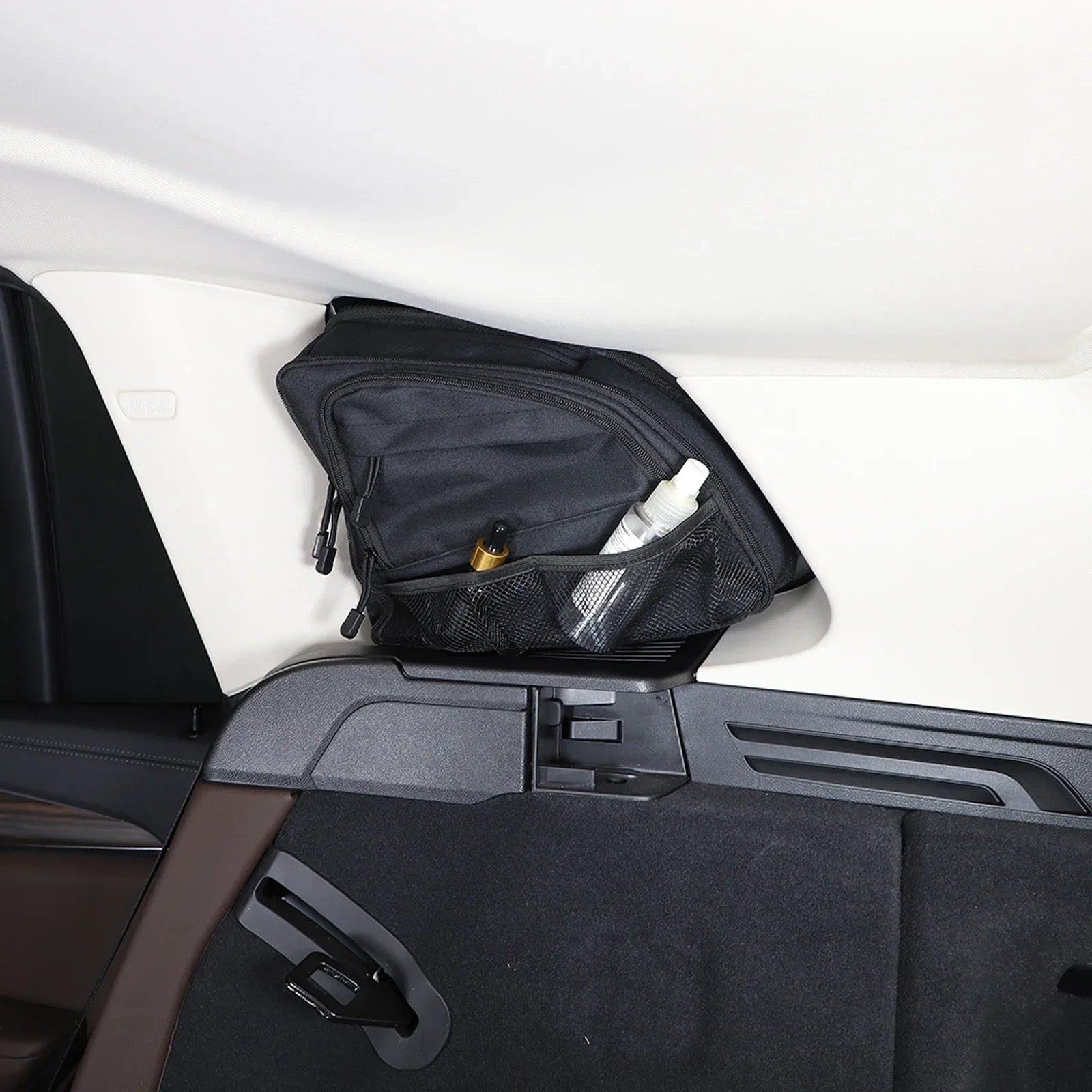 

1Pcs Oxford Cloth Black For BMW X3 G01 2018-2023 Car styling car trunk tool storage window bag car modification accessories