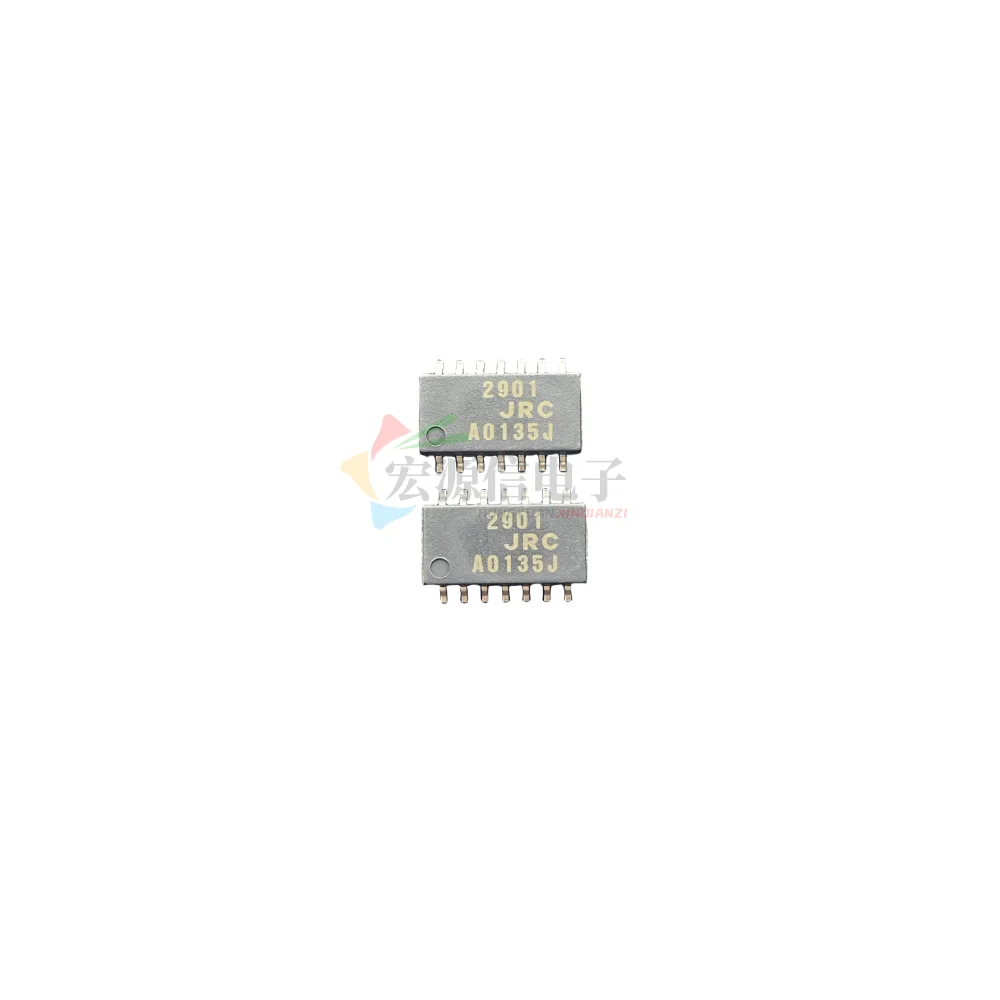 

10 шт./гарантированный оригинальный импортный чип JRC2901 NJM2901M с одним источником питания, четырехходовой компаратор