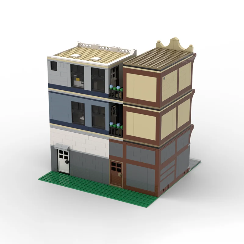 2017PCS Outdoor Sports Shop - Adventure Gear Center Moc DIY Education Model Building Blocks Toy Gift for Kids