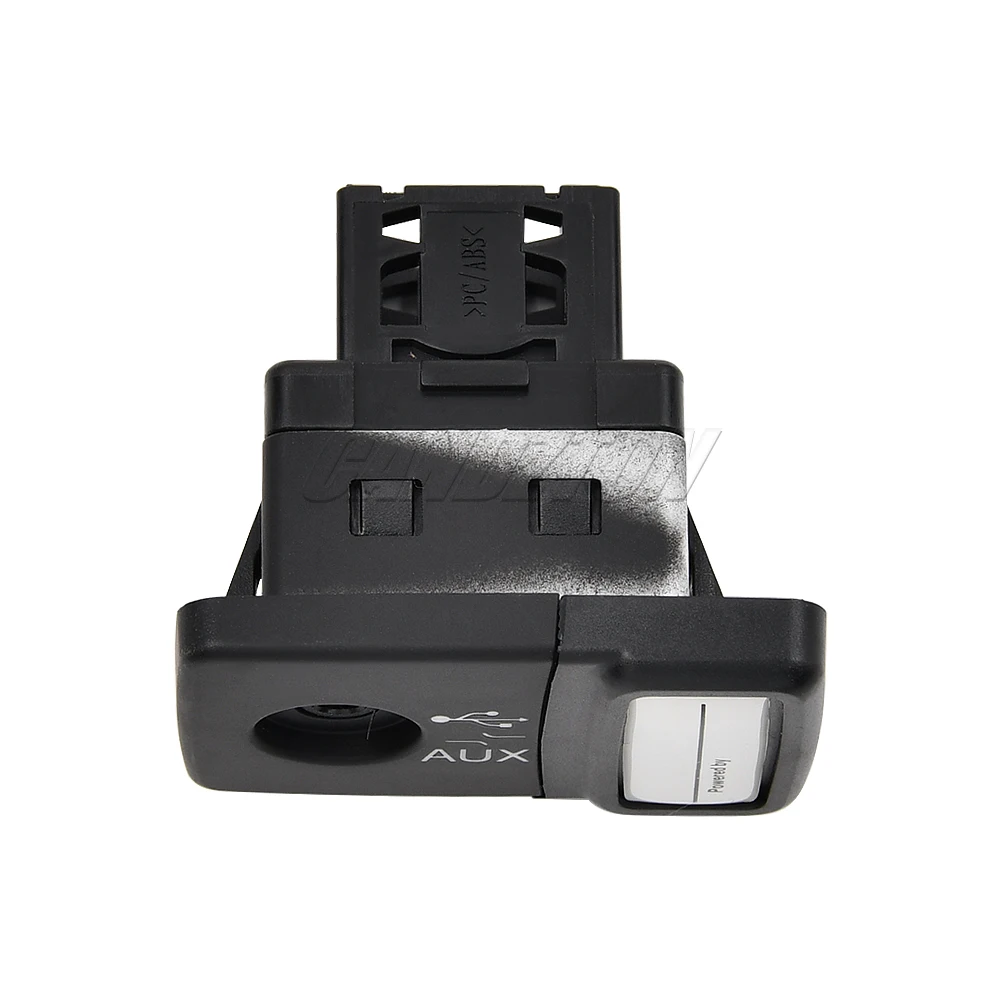 For Fiat 500 Panda Punto Doblo 1 Pc New USB Media Player AUX Socket 12 Pins Black 735547937 Easy Installation car accessories