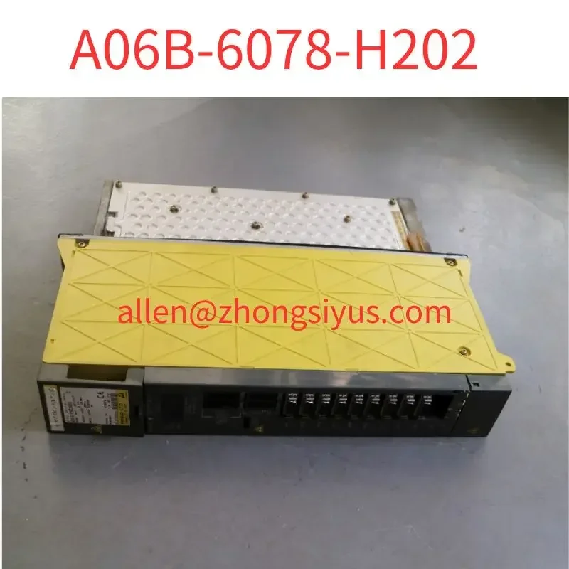 Used А06В-6078-Н202 Test OKFunctional testing package is ready