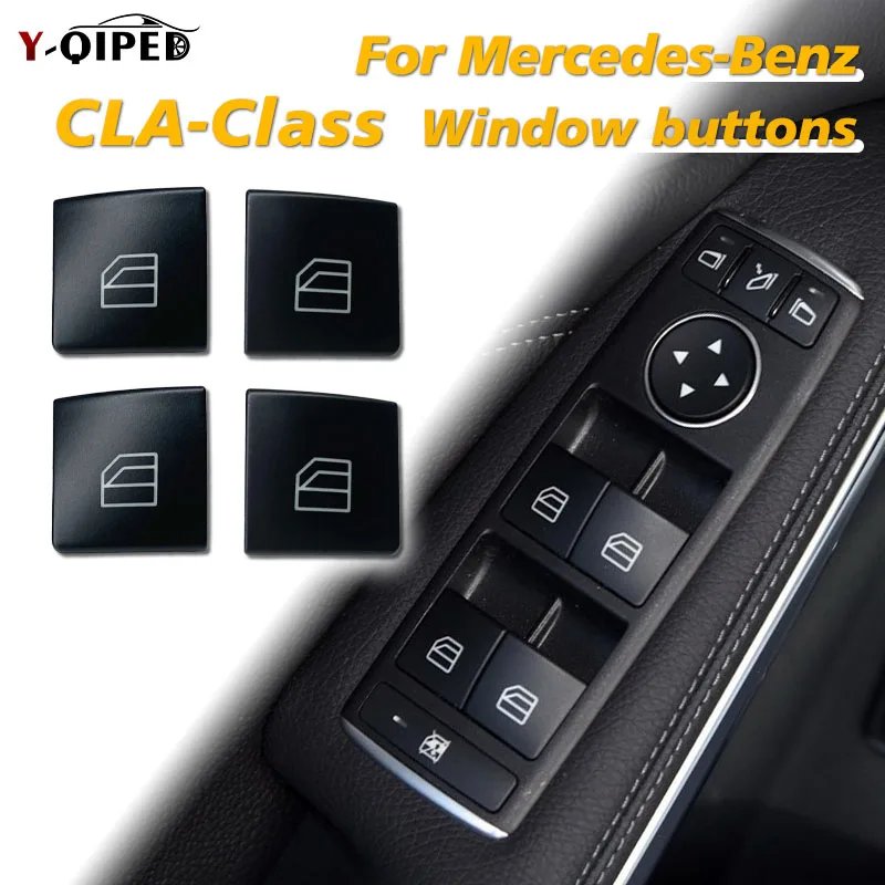 

Car Parts Power Window Switch Button Cover Cap For Mercedes W204 GLA Class W117 W176 W246 W212 W207 X204 W156 W166 Window Button