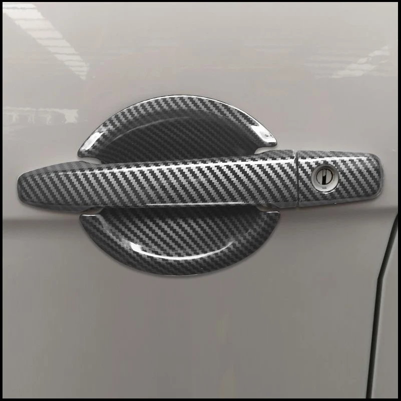 

FOR Mitsubishi Lancer EX EVO Sedan 2009-2015 Door Handle Bowl Cup COVER Decorate TRIM Car Styling Auto Parts Accessories