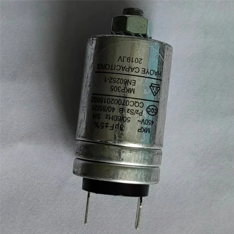 -A89Z Dishwasher Parts Aluminum Housing Capacitor MKP-3UF 450VAC