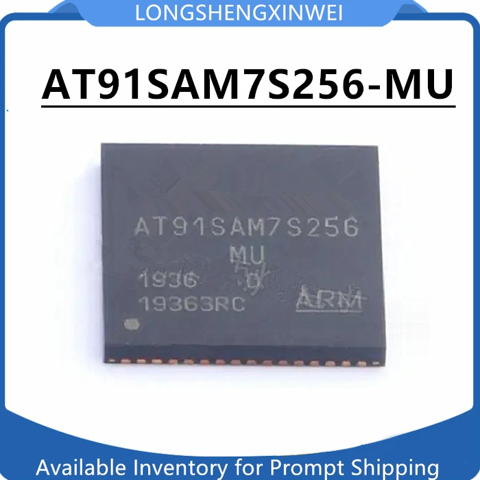 

2PCS New AT91SAM7S256-MU QFN64