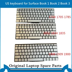 Original for Microsoft Surface Book 1 2 3 Keyboard  1704 1705 1834 1835 1908 1909 1900 US Version
