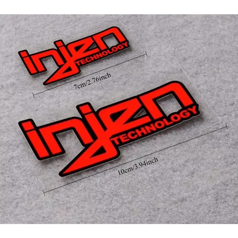 1pc INJEN Technology High‑Performance Air Intake Themed Vinyl Sticker Waterproof Decal for Car Motorcycle Body Window DIY Decor