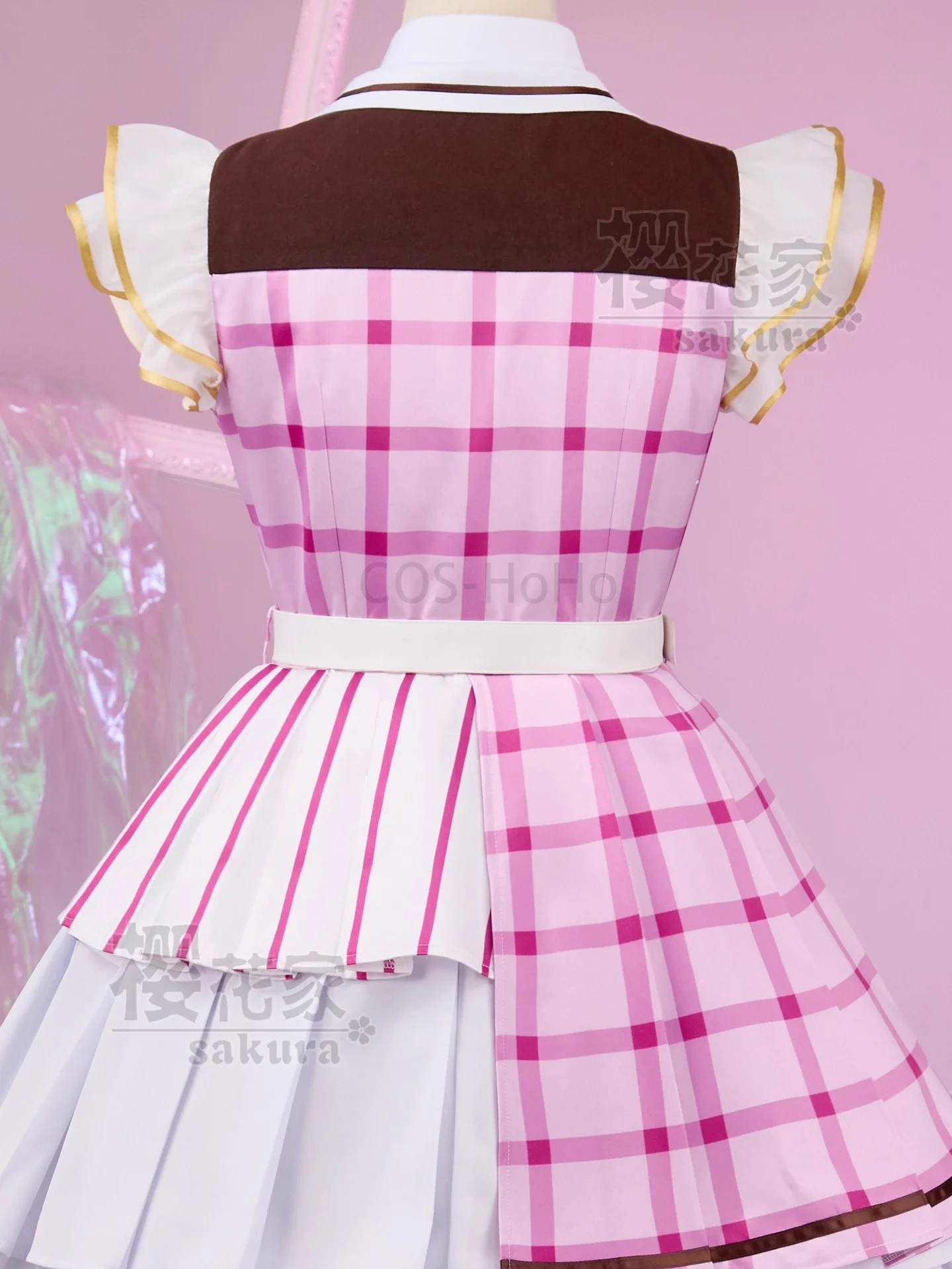 بدلة غناء للذكرى الخامسة عشر لجميع الأعضاء من COS-HoHo Lovelive μ فستان جميل زي تنكري لحفلات الهالوين