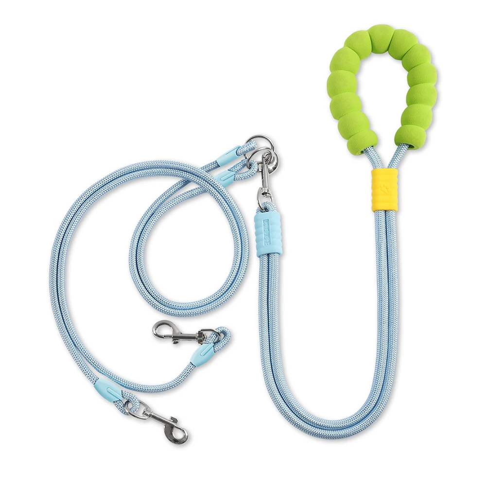 Strong Dog Leash Pet Reflective Nylon Tow Rope Non Slip Foam Handle Leash For Big Small Medium Dog Leash Outdoors Pet Supplies
