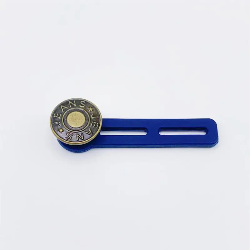 Pants Extender Button Waistband For Jeans, Collars, Cuffs No Sew Metal Retractable Buttons