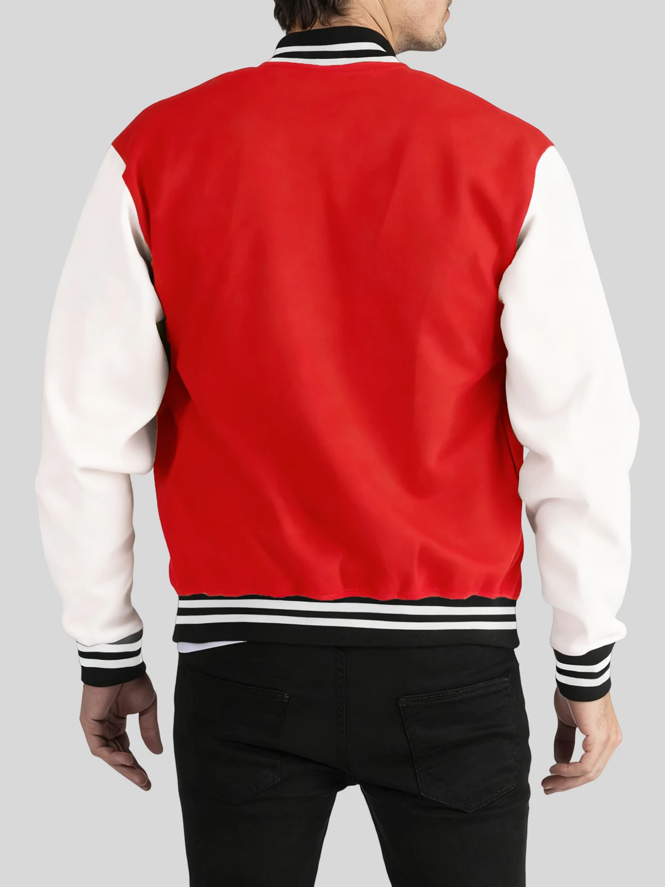 Handwritten Words Travel Around Prints Men Jackets Autumn Winter Warm Veste Sports Soft Baseball Jersey Fashion Loose Clothes