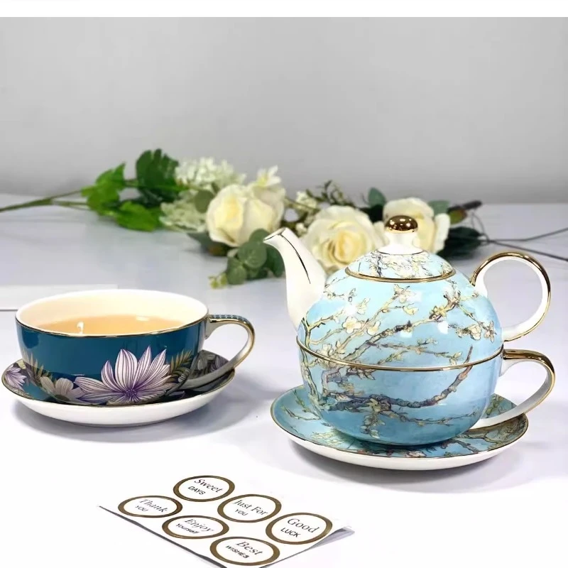 European a pot cup of ceramic high-grade coffee saucer English afternoon tea single set