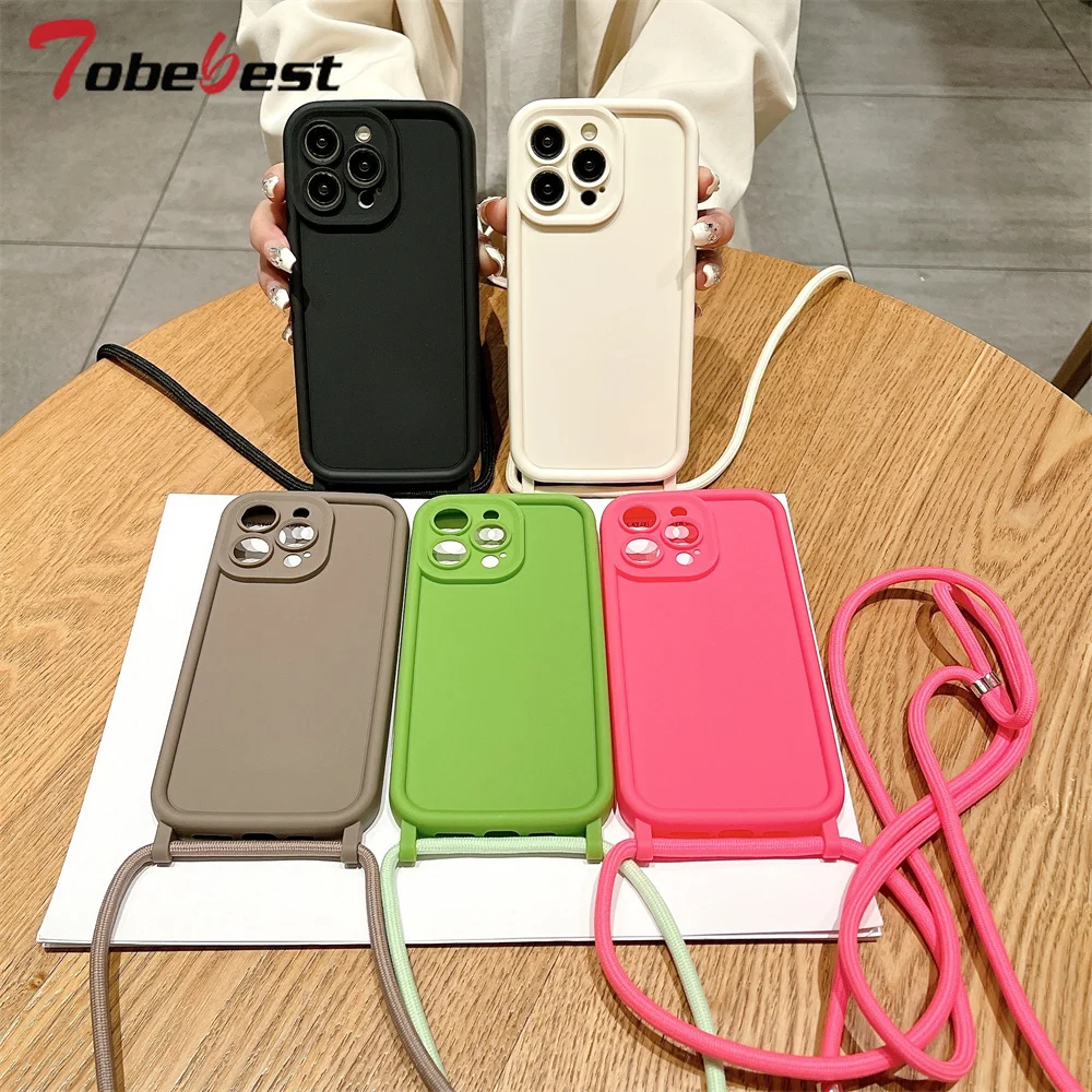 Crossbody قابل للتعديل الحبل حزام حبل الحال بالنسبة لسامسونج غالاكسي M55 M54 M34 M33 M15 M14 M12 M13 M22 M32 4G 5G غطاء
