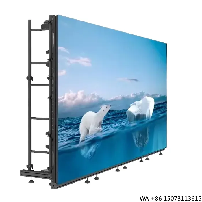 

Custom P3.91 LED Rental Screen 500*1000mm High Brightness for Football Field Church