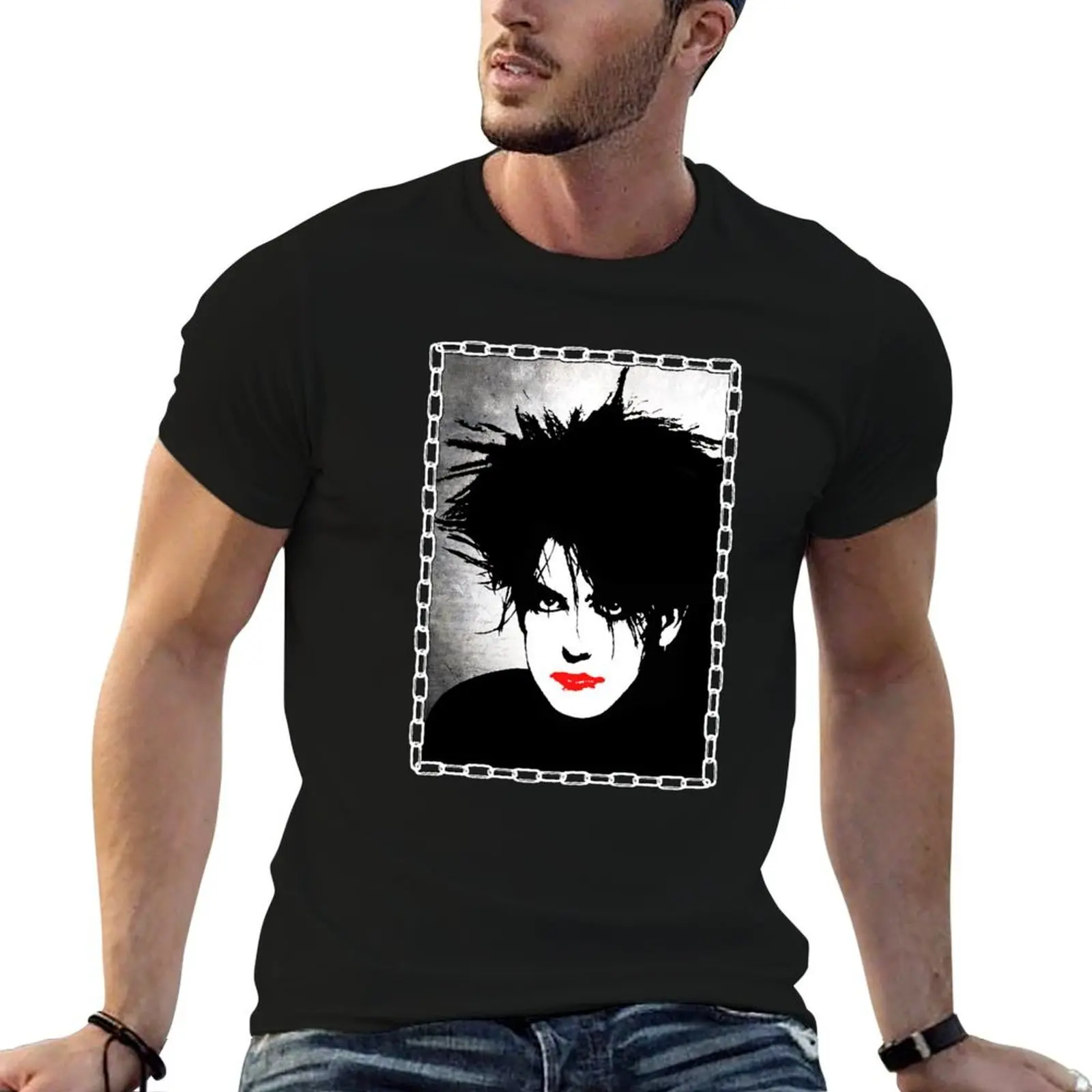 

Robert 'Black Chains' T-Shirt t shirts with prints man t shirts high quality luxury brand T-Shirt