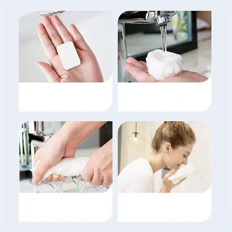 20/40 Towel Pcs Compressed Bath Towels Bathroom Accessories Hotel For Home & Garden Portable Wet Tissue Compact Household Wipes