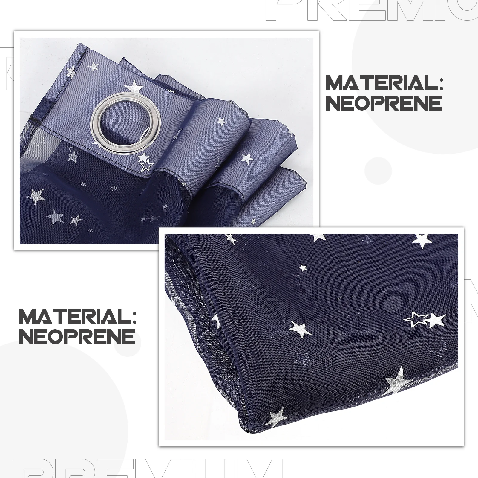 1 قطعة ستارة فوال شفافة (أزرق كحلي 100X200 سنتيمتر) للحمام غرفة نوم نافذة ضوء تصفية حماية من الشمس المنزل #2