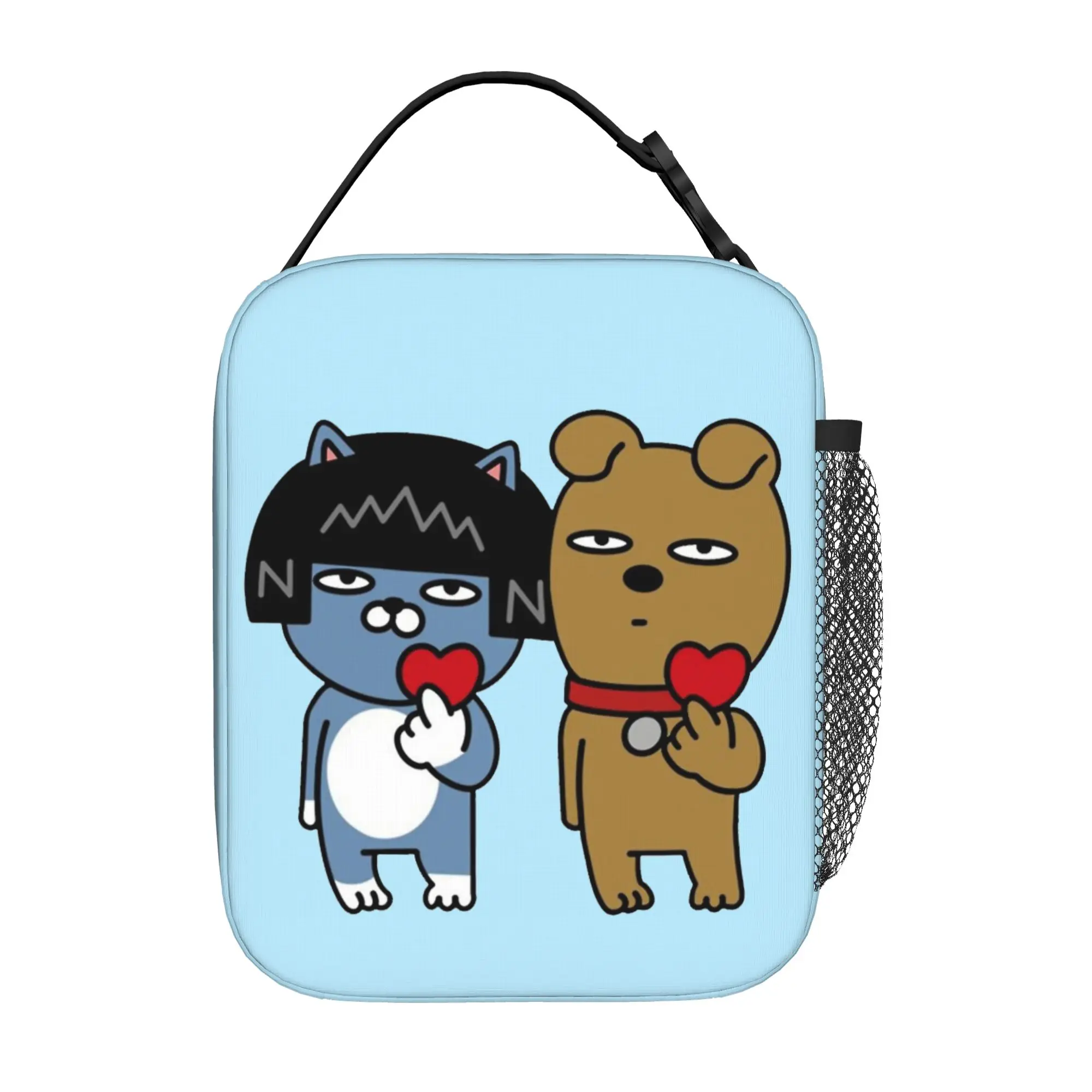 Frodo & Neo Insulated Lunch Bags Large K-Kakao F-Friends  Reusable Thermal Bag Lunch Box Tote School  Outdoor Men Women