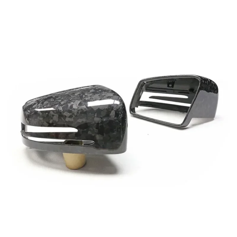 

For Mercedes-Benz A B C E S CLA CLS GLA K-Class W204 Real Dry Carbon Fiber Rearview Mirror Housing Modification Accessories